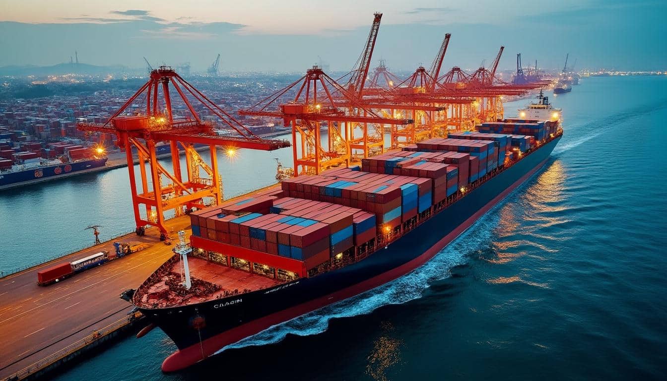 Illustration: Comment la capacité des porte conteneurs façonne le transport maritime mondial