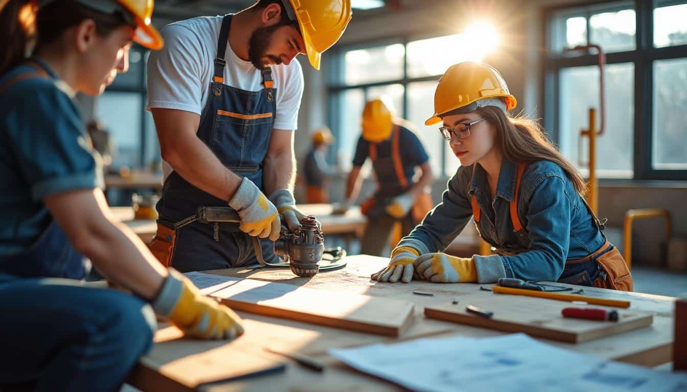 Illustration: Quelles formations propose le BTP CFA de Saint-Herblain pour préparer un métier du bâtiment ?