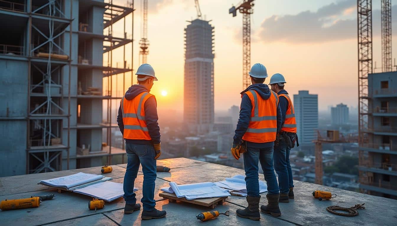 Illustration: Pourquoi la phase du gros œuvre est-elle la pierre angulaire d’un chantier ?