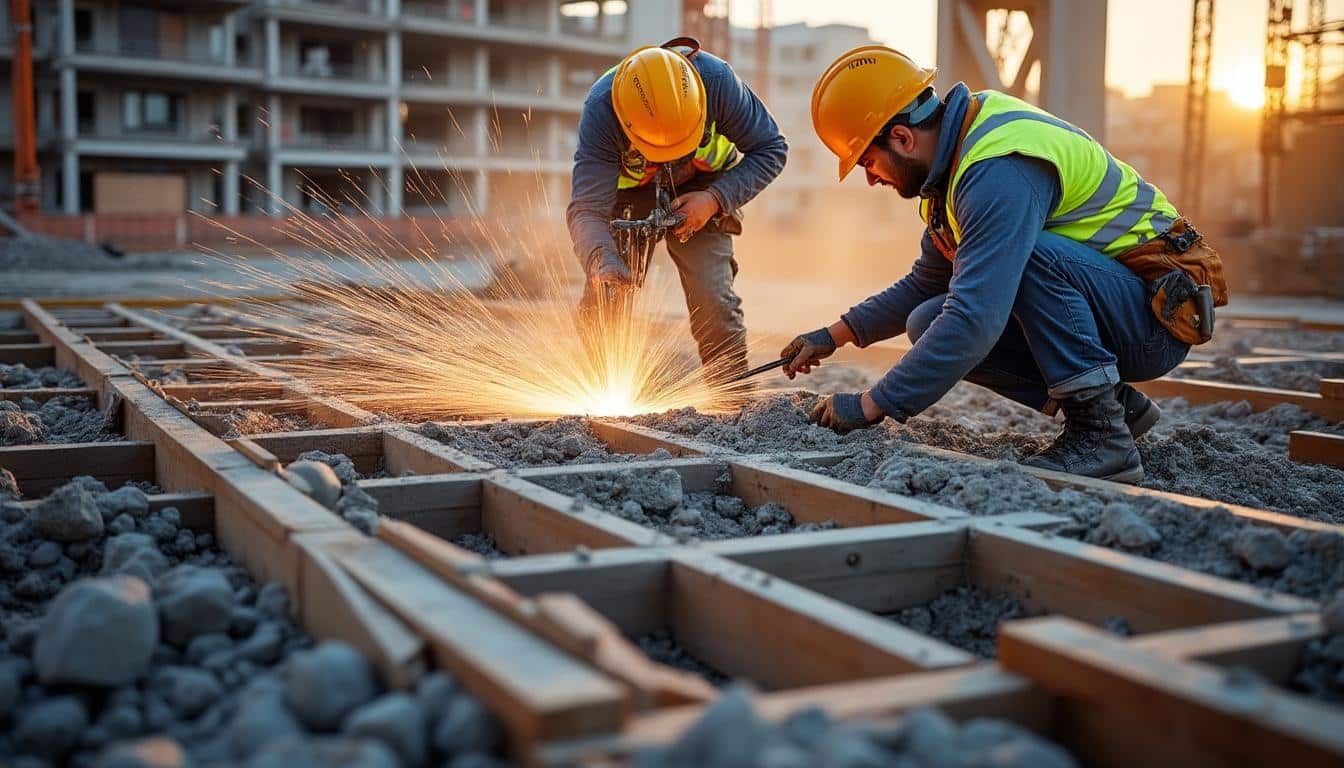 Gros œuvre BTP : Fondations solides et étapes clés de construction