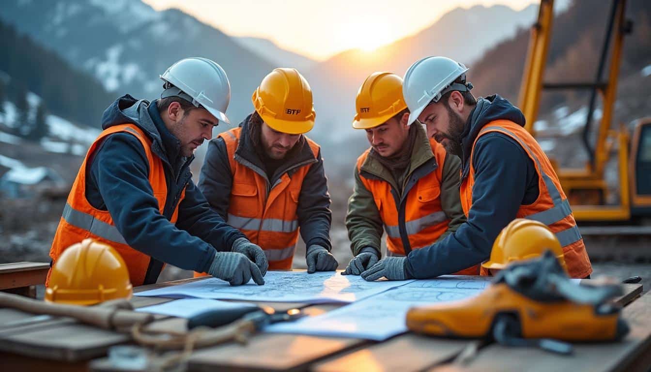 Illustration: Comprendre la rémunération dans le secteur du BTP en Suisse