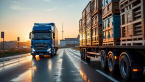 Transport routier à Rennes : solutions fiables pour vos marchandises