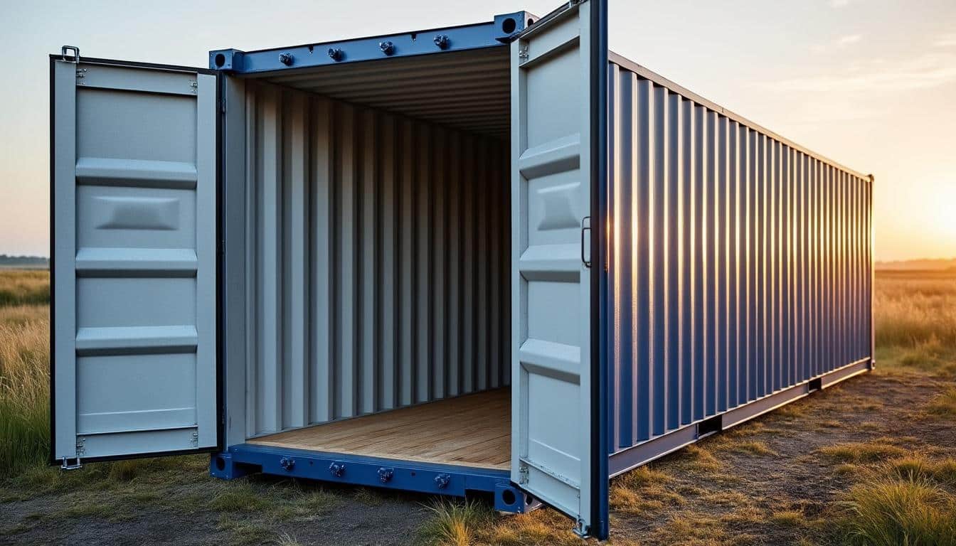 Illustration: Comprendre les caractéristiques du container de 40 pieds