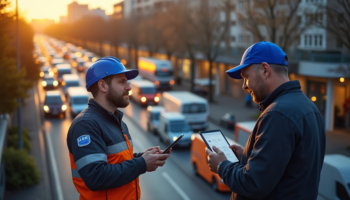 Illustration: Comprendre le rôle d’une plateforme de mise en relation pour le transport léger