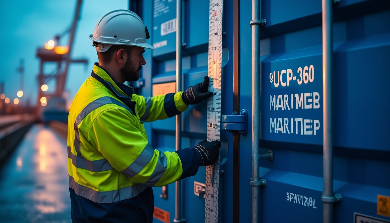 Illustration: Comprendre les tailles et mesures d’un conteneur maritime