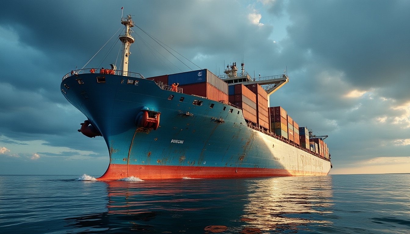 Le plus grand porte conteneur du monde : un géant maritime innovant