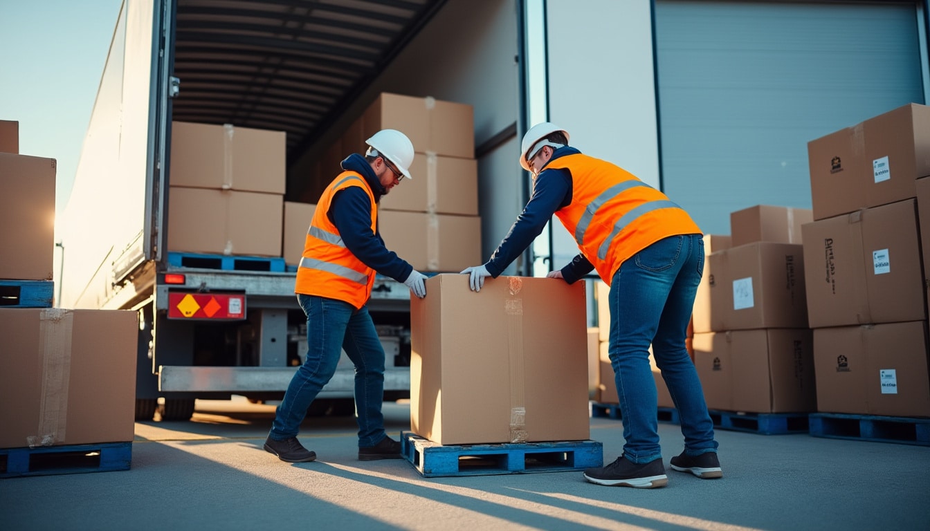 Chargement des camions : guide complet pour une logistique sécurisée