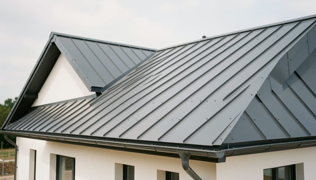 Toiture en bac acier gris anthracite : bien choisir