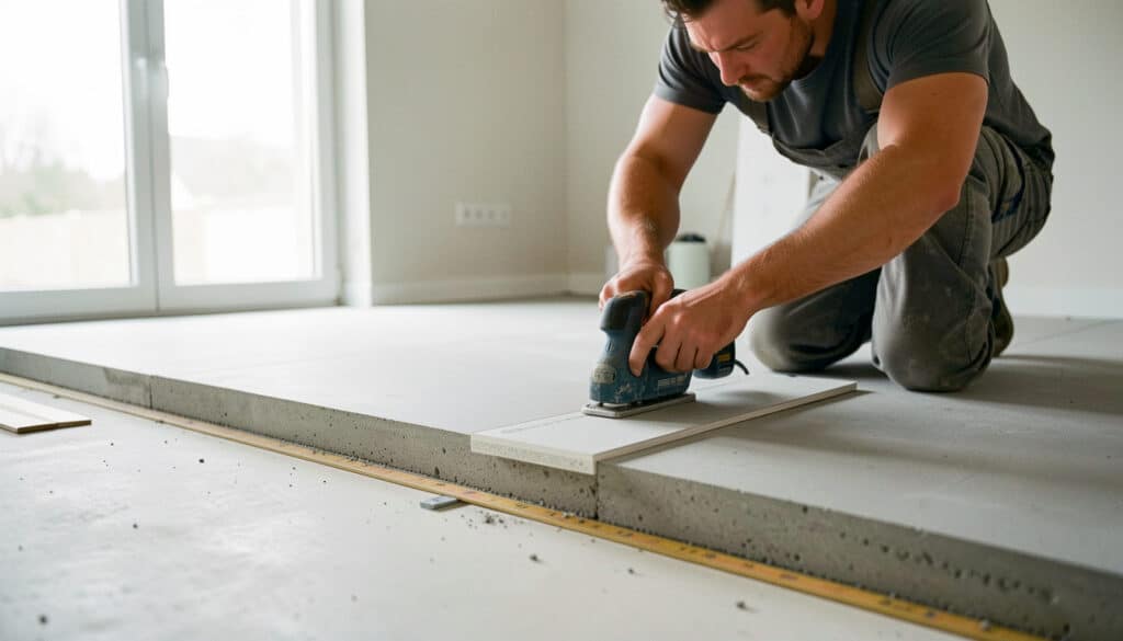 Comment isoler une dalle en béton sans trop rehausser