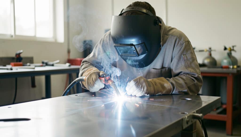 Réussir le soudage TIG de l’acier sans défauts